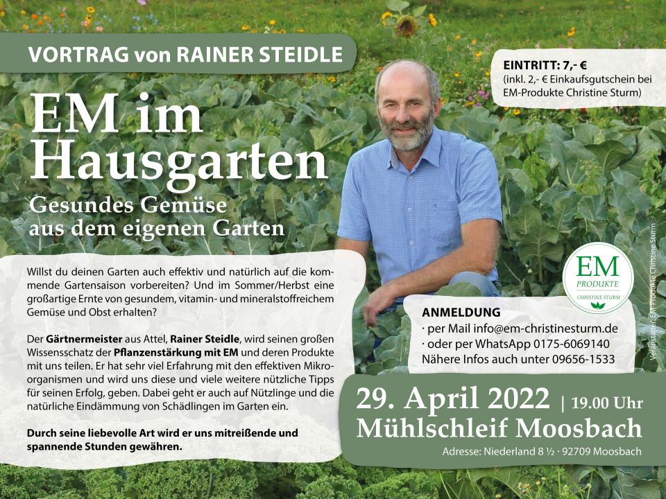 Vortrag Rainer Steidle