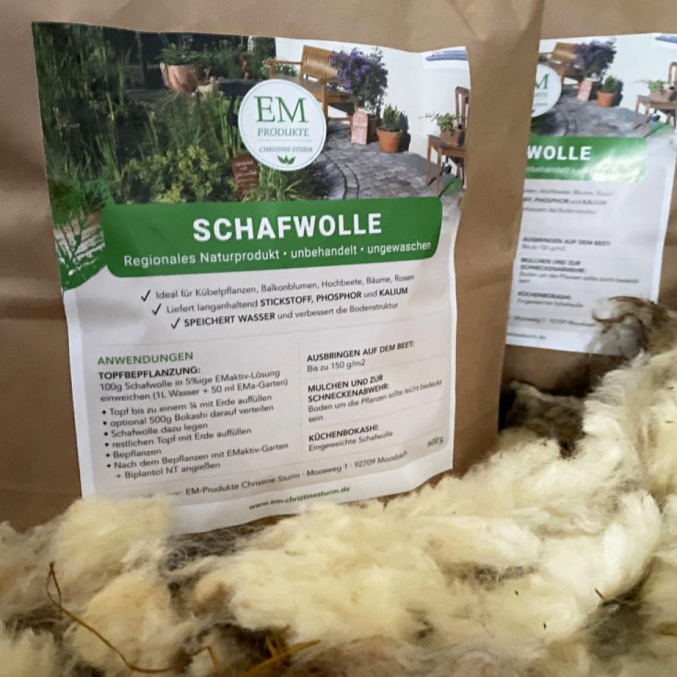 Schafwolle