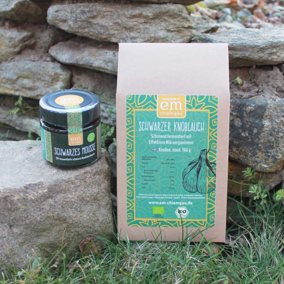 schwarzer Knoblauch